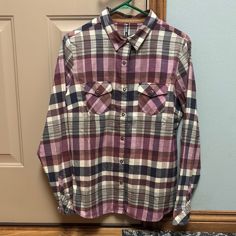 Kuhl Button Down Shirt Classic Plaid
